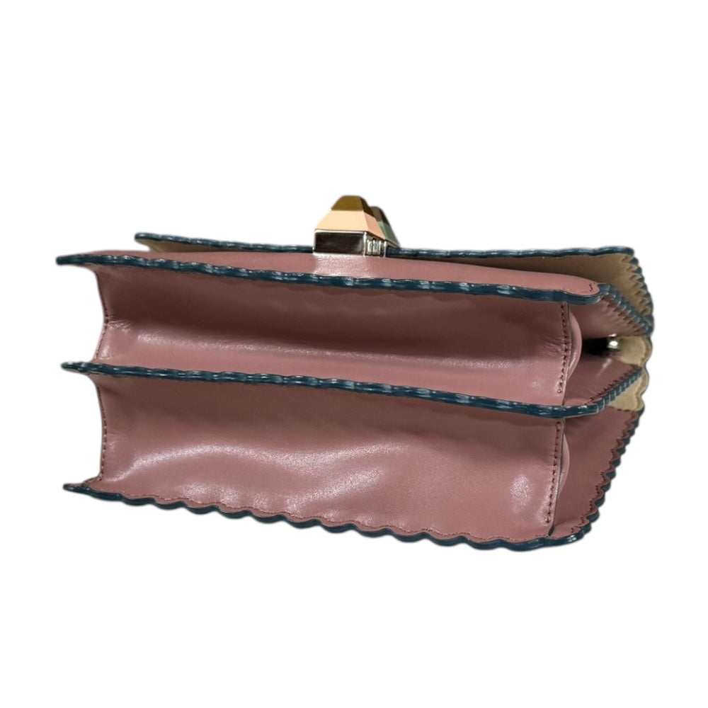 フェンディ FENDI キャナイ スモール ショルダーバッグ チェーンショルダー レザー ピンク 8M0381 中古 新入荷 OB2854 other - フェンディ FENDI キャナイ スモール ショルダーバッグ
