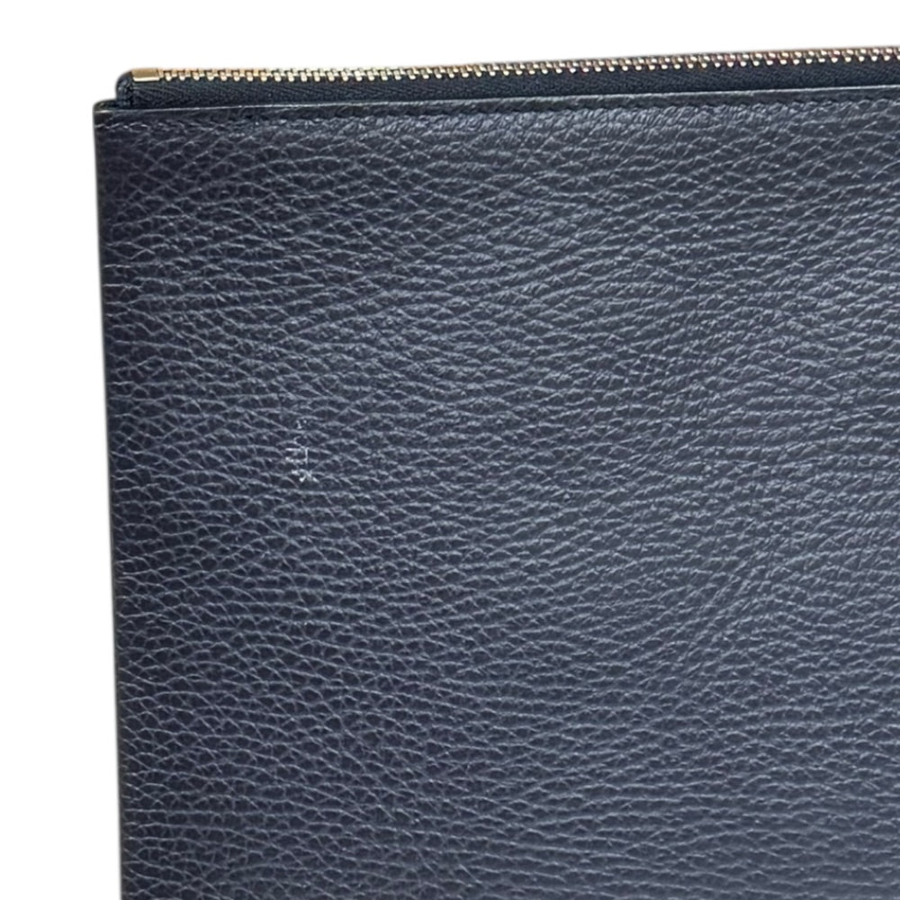 GUCCI グッチ セカンドバッグ レザー ネイビー メンズ 中古 – 【公式