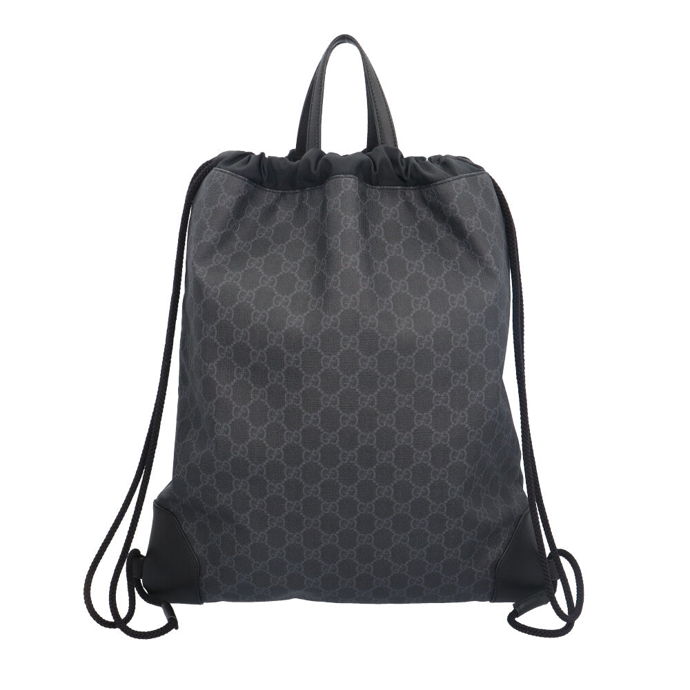 グッチ GGスプリーム ドローストリング リュック バックパック GUCCI グッチGGスプリームドローストリングバックパックナップサック