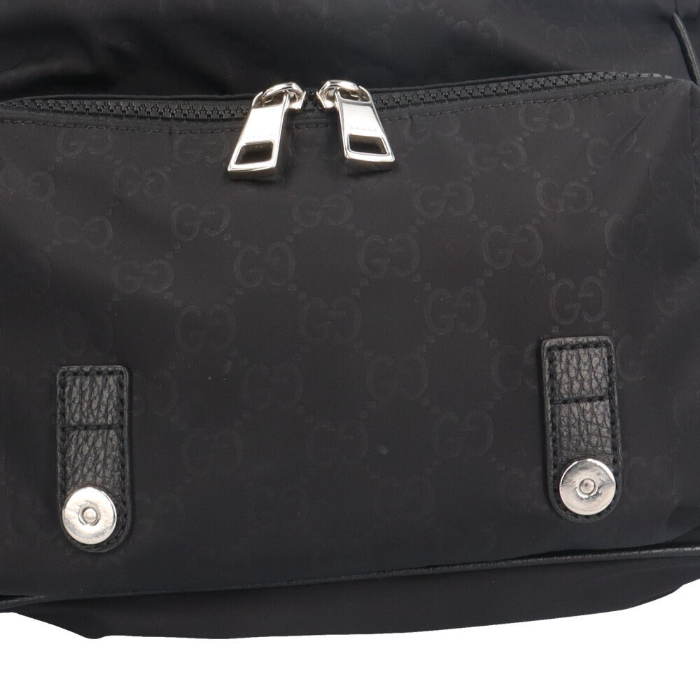 GUCCI グッチ GG柄メッセンジャーバッグ ショルダーバッグ ナイロン