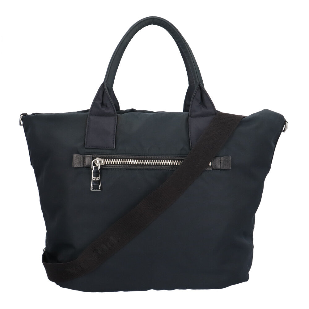 プラダ　ショルダーバッグ　　リバーシブル PRADA プラダ リバーシブル ショルダーバッグ ナイロン ブラック