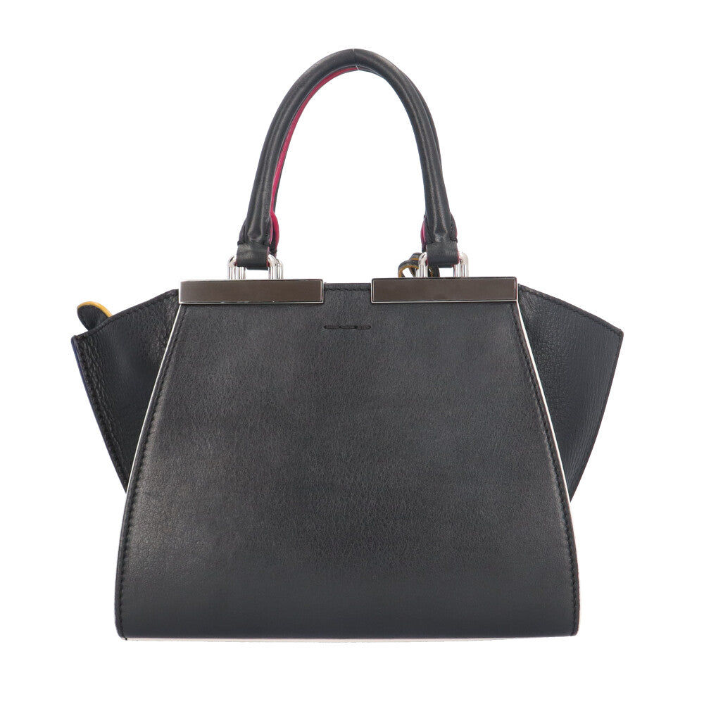 FENDI フェンディ プチトロワジュール ショルダーバッグ レザー 