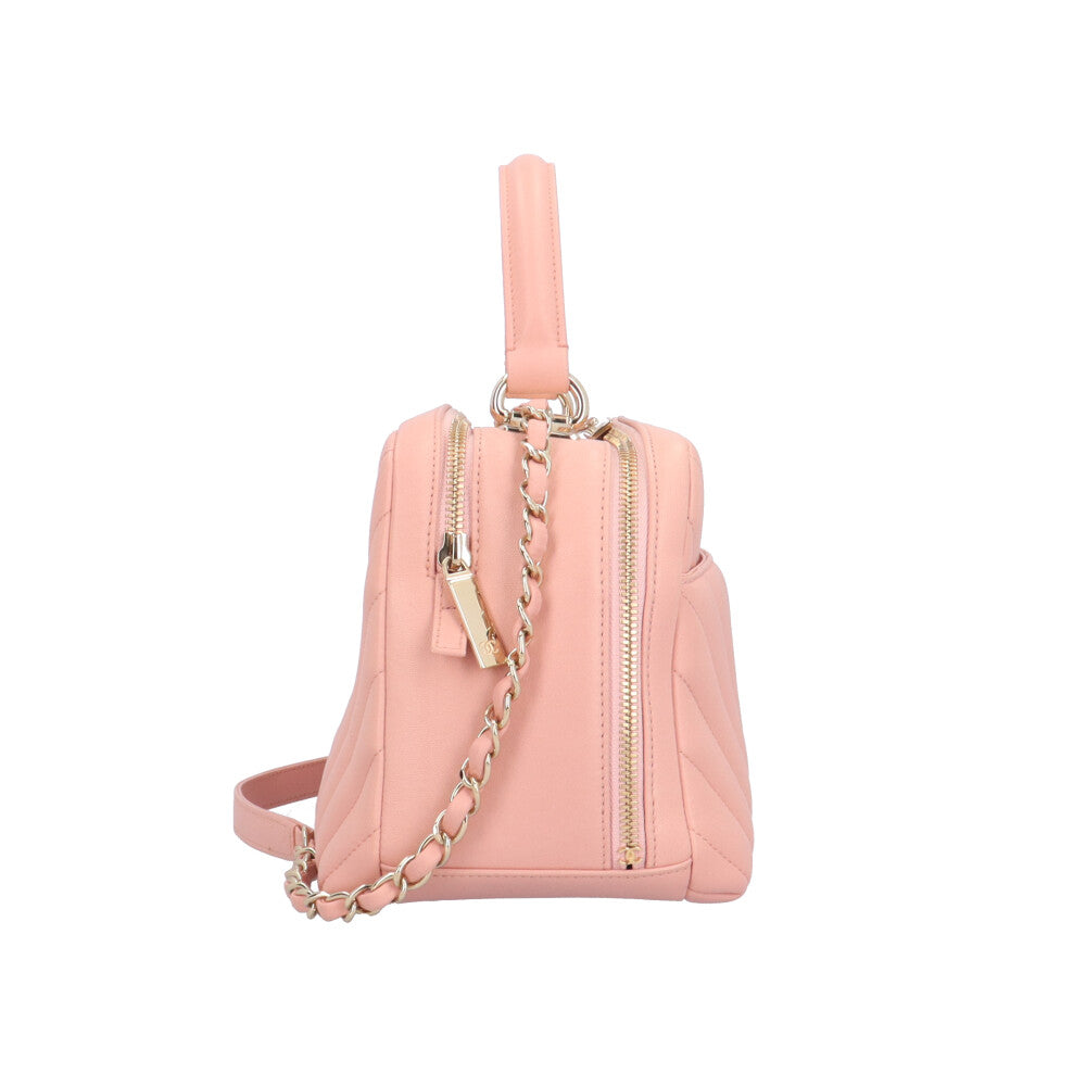 CHANEL シャネル ボウリングバッグ Vステッチ トレンディCC ショルダー