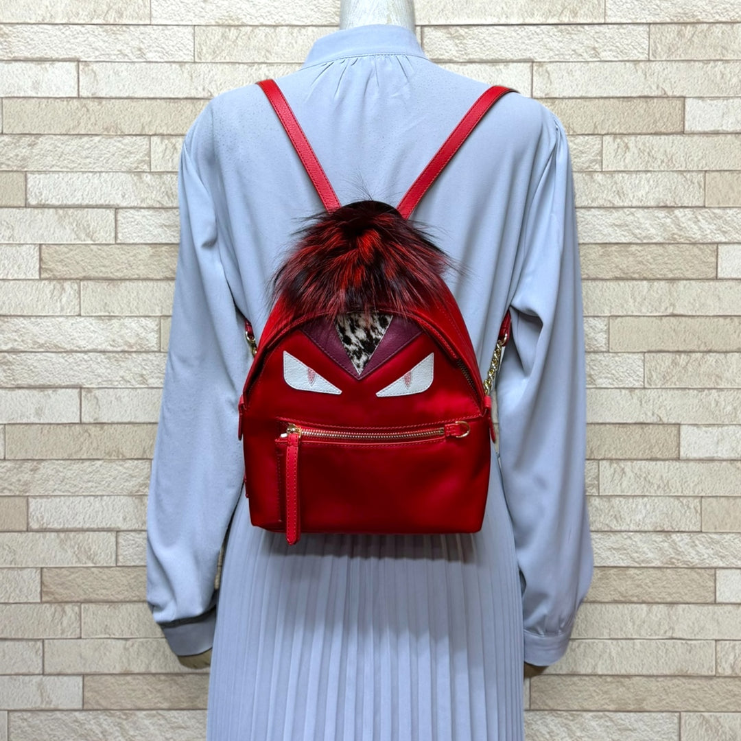 ゆ*と様 FENDI バグズアイ　リュック　フェンディ　モンスター FENDI フェンディ モンスターミニバッグパック バッグバグズ リュック