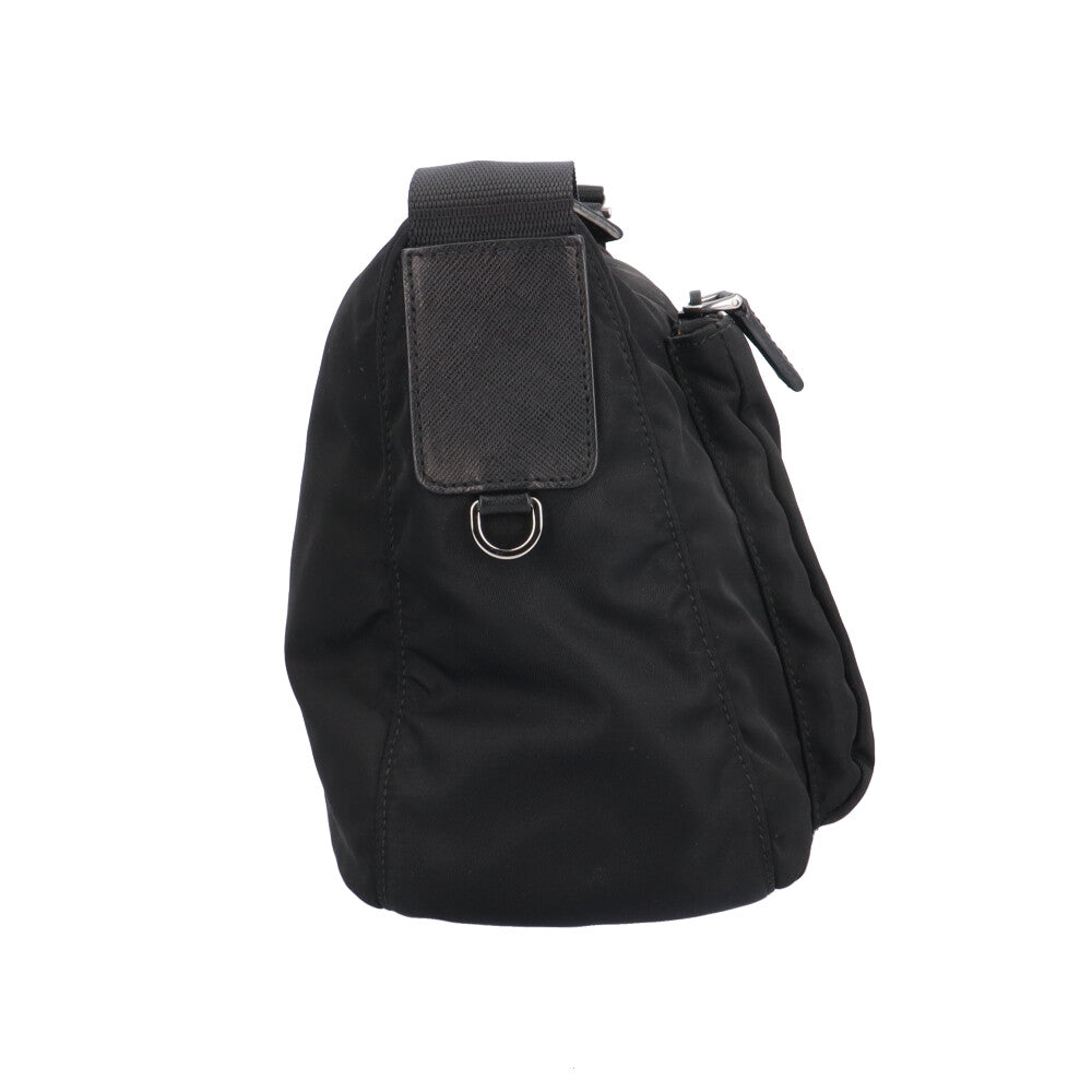 PRADA プラダ ショルダーバッグ ナイロン ブラック レディース 中古