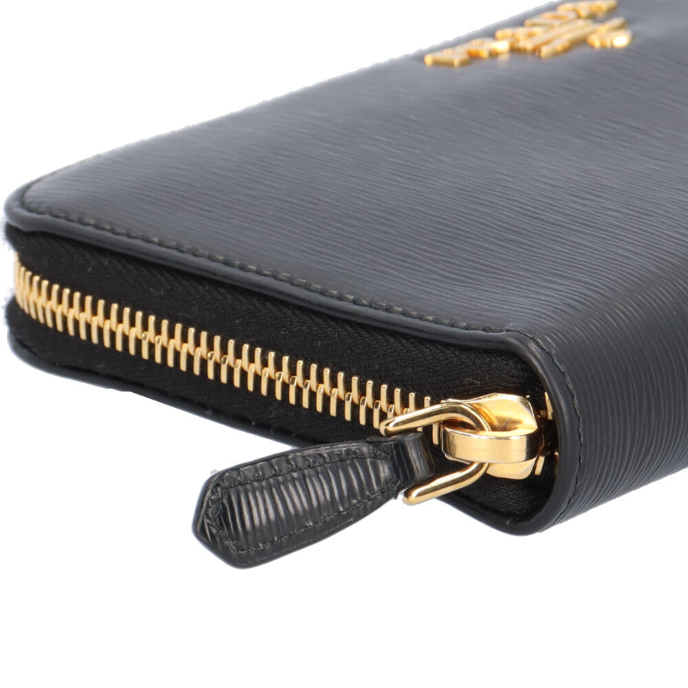 PRADA プラダ ヴィッテロムーブ 長財布 レザー レディース 中古