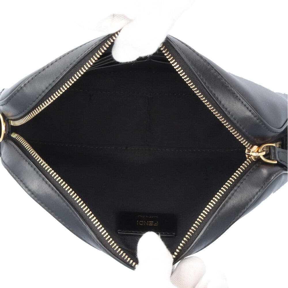 FENDI フェンディ ビジネスバック ハンドバック レザー ブラック FENDI（フェンディ） ピーカブー フィット ブランドオフ レザー
