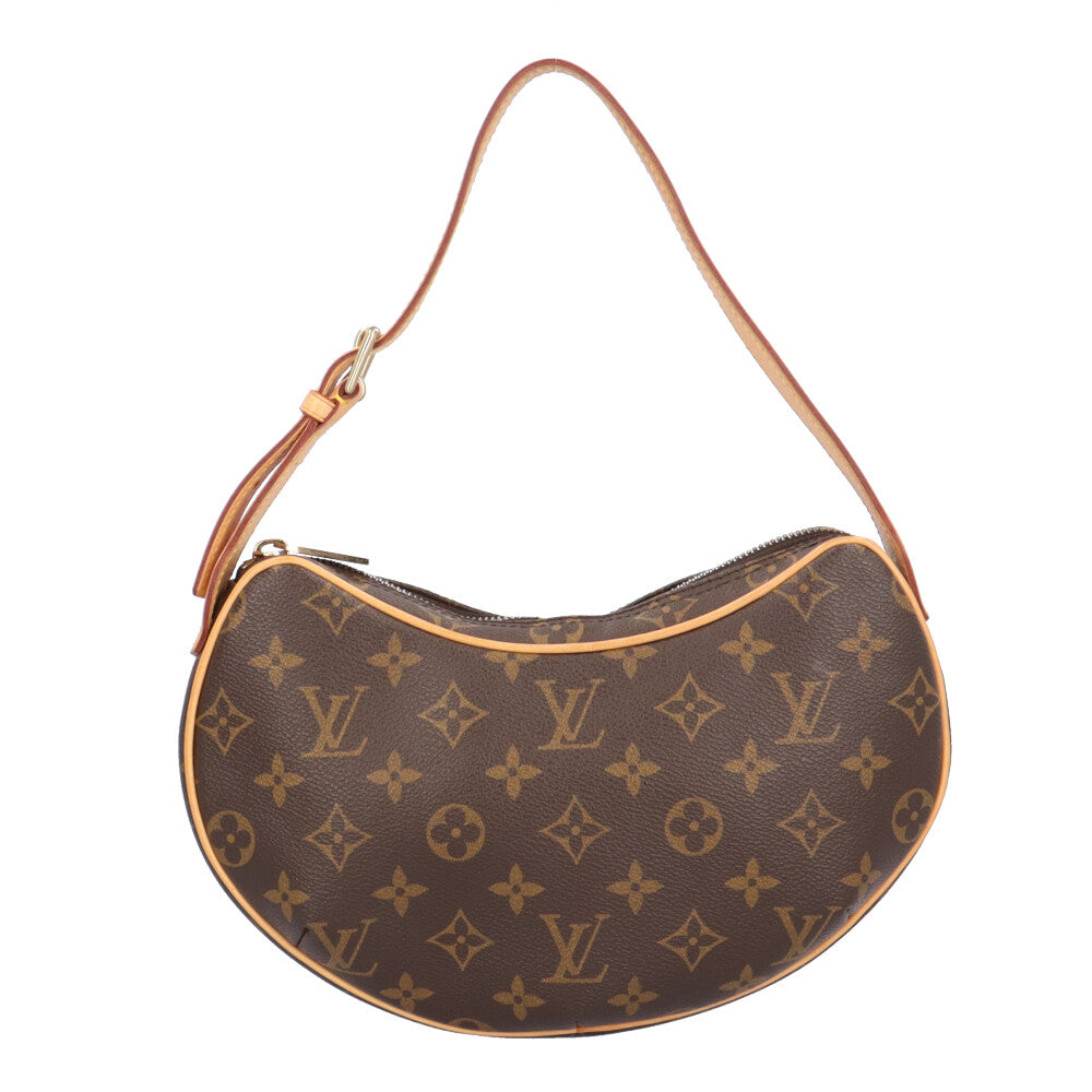 LOUIS VUITTON モノグラム クロワッサン ワンショルダー　美品！ LOUIS VUITTON ルイヴィトン ポシェットクロワッサン モノグラム