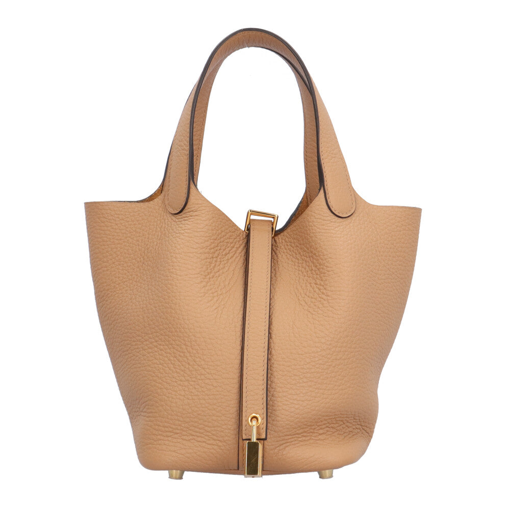 HERMES エルメス ピコタンロックPM ハンドバッグ トリヨンクレマンス