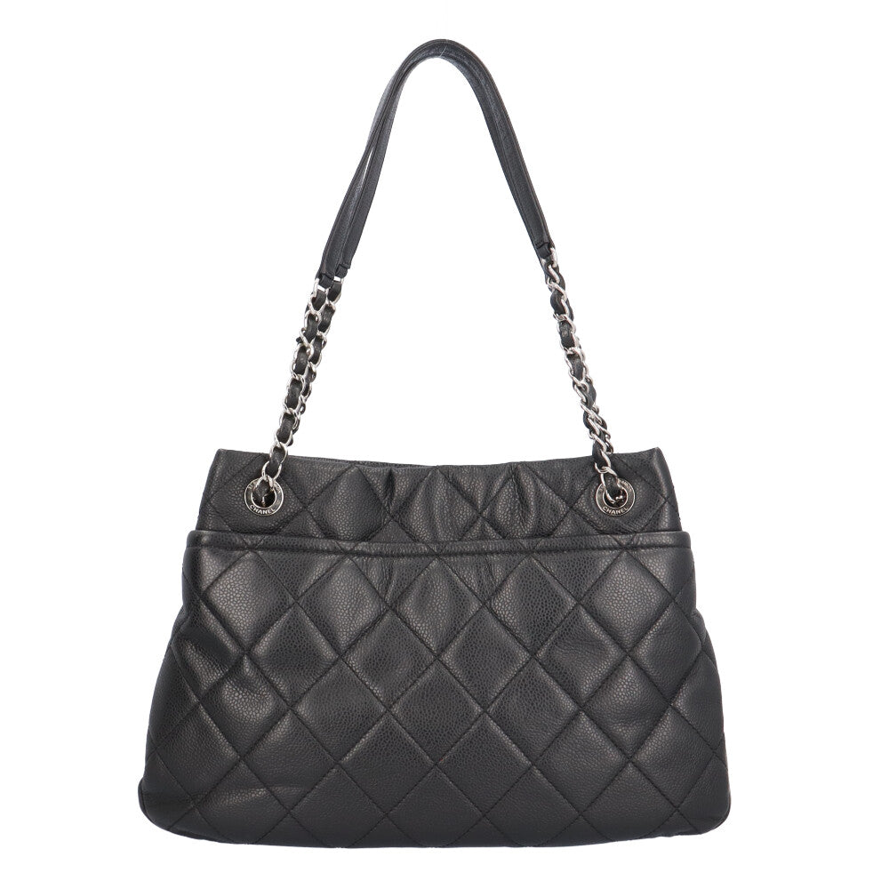 CHANEL シャネル ココマーク マトラッセ トートバッグ キャビアスキン