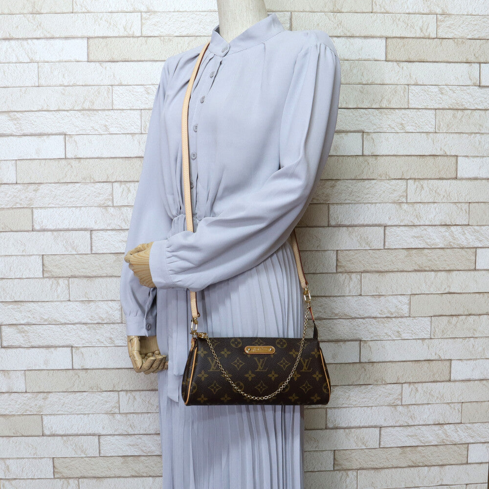 【良品】ルイ・ヴィトン モノグラム エヴァ 肩掛け 手提げ ショルダーバッグ ルイヴィトン LOUIS VUITTON エヴァ モノグラム ショルダーバッグ