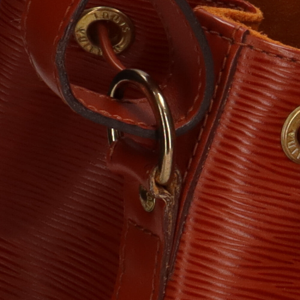 【鑑定済】ルイヴィトン　エピ　プチノエ　ショルダーバッグ　ハンドバッグ　ブラウン ルイヴィトン LOUIS VUITTON プチノエ エピ ショルダーバッグ