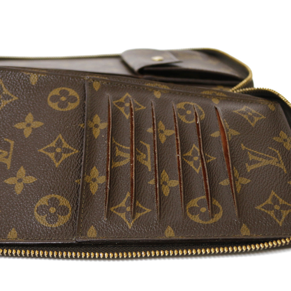 お*茶様 Louis Vuitton ブラック パスポートケース パスポートカバー