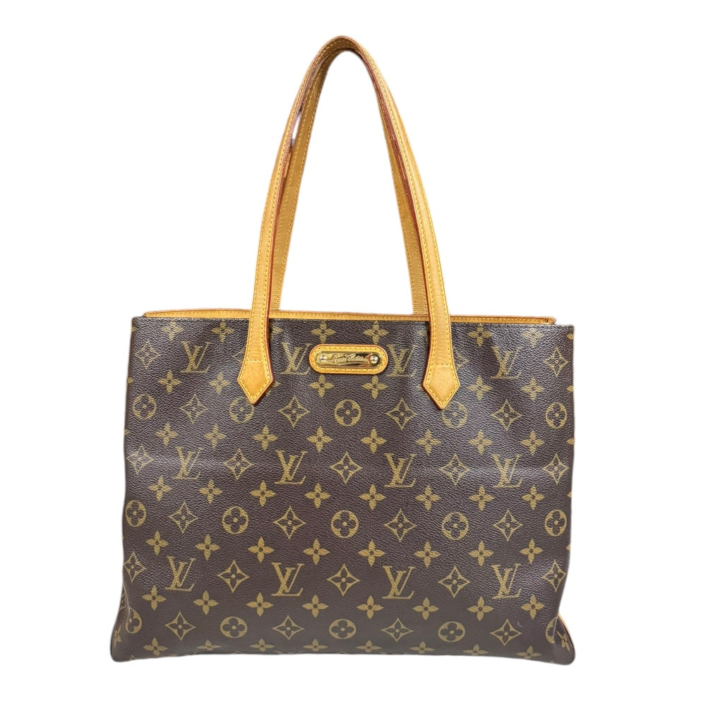 LOUIS VUITTON ルイヴィトン ウィルシャーMM モノグラム ショルダーバッグ モノグラムキャンバス ブラウン レディース 中古 –  【公式】リサイクルキング オンラインショップ