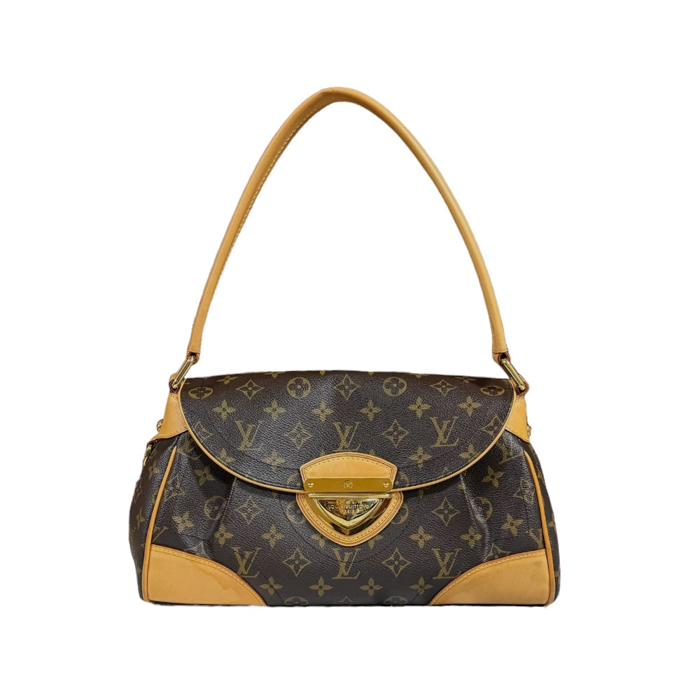 LOUIS VUITTON ルイヴィトン ビバリーMM モノグラム ショルダーバッグ モノグラムキャンバス ブラウン レディース 中古 –  【公式】リサイクルキング オンラインショップ