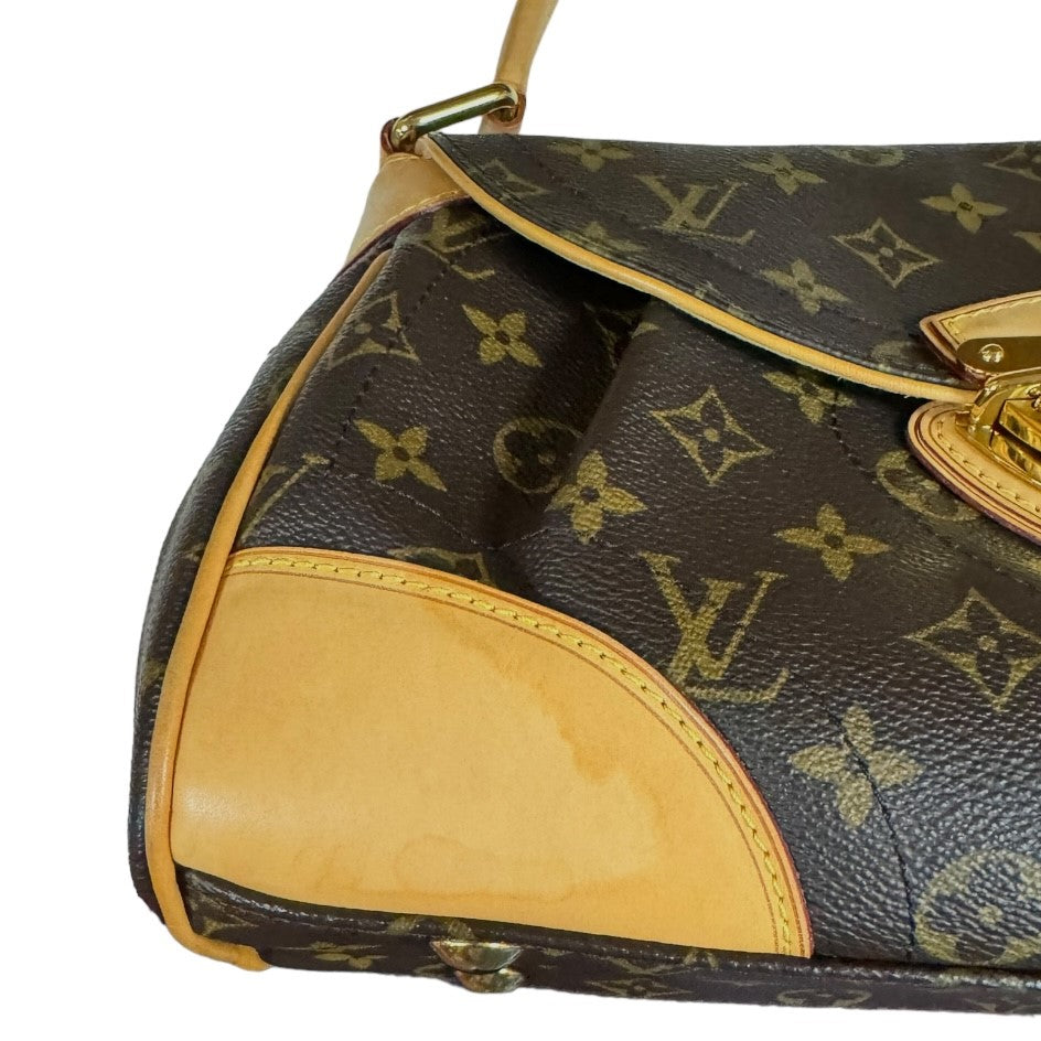 LOUIS VUITTON ルイヴィトン ビバリーMM モノグラム ショルダーバッグ モノグラムキャンバス ブラウン レディース 中古 –  【公式】リサイクルキング オンラインショップ