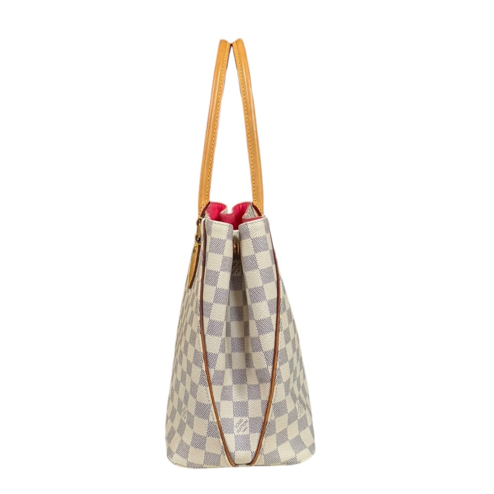 LOUIS VUITTON ルイヴィトン カルヴィ ダミエアズール トートバッグ ダミエアズールキャンバス ホワイト レディース 中古 –  【公式】リサイクルキング オンラインショップ