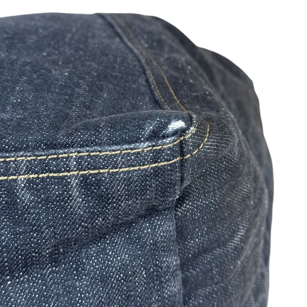 CHANEL シャネル ココカバス ショルダーバッグ デニム ブルー  