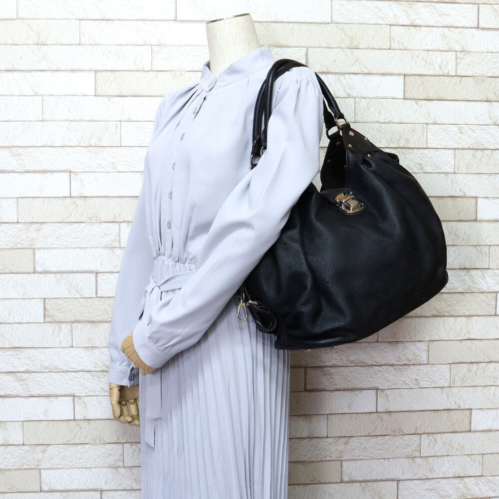 ルイヴィトン LOUIS VUITTON XL モノグラムマヒナ ショルダーバッグ 