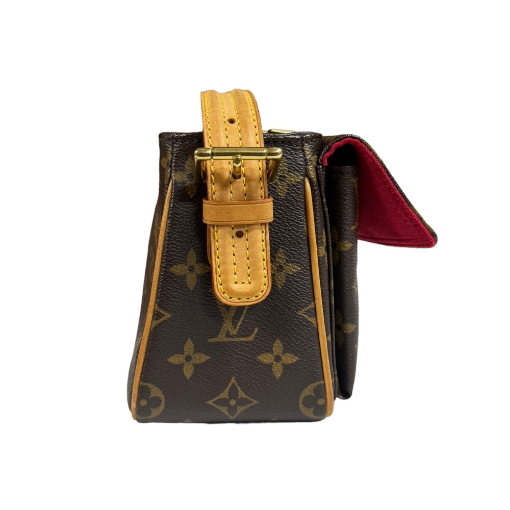 LOUIS VUITTON ルイヴィトン ヴィバシテMM モノグラム ショルダーバッグ モノグラムキャンバス ブラウン レディース 中古 –  【公式】リサイクルキング オンラインショップ