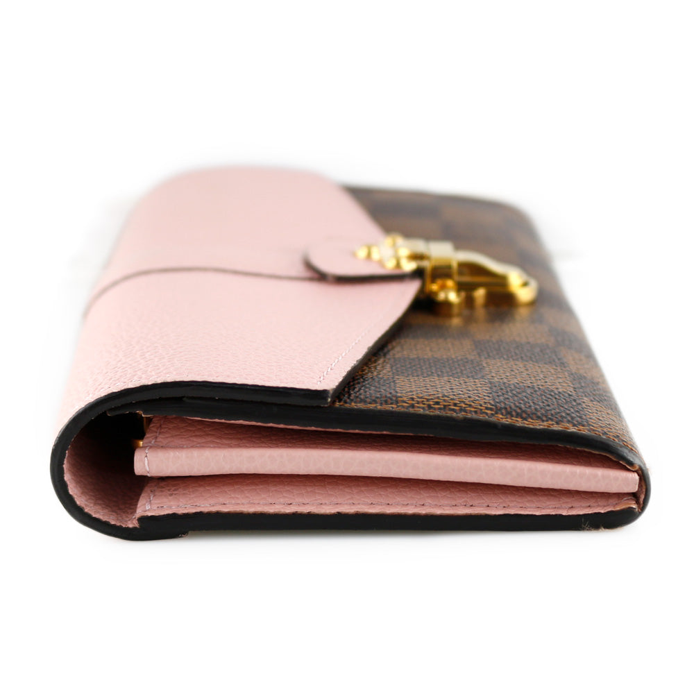 【美品】ルイヴィトン ダミエ ポルトフォイユ インターナショナル 長財布 LOUIS VUITTON ルイヴィトン ポルトフォイユ・クラプトン ダミエ