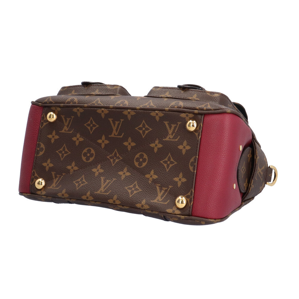 MC-6810－121520◆美品売切り【LOUIS VUITTON/ルイ ヴィトン】エピ ジッピーウォレット シルバー金具 長財布◆ Louis Vuitton Manhattan Monogram Shoulder Bag Monogram Canvas