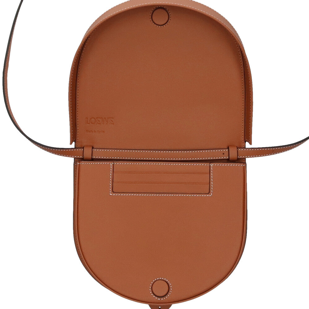 ロエベ LOEWE HEEL POUCH ショルダーバッグ レザー タンブラウン レディース 中古 – 【公式】リサイクルキング オンラインショップ