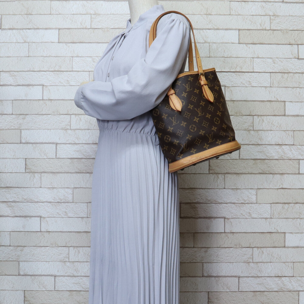 LOUIS VUITTON ルイヴィトン バケットPM モノグラム ショルダーバッグ