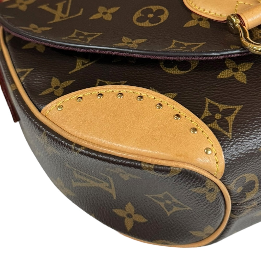 LOUIS VUITTON ルイヴィトン サンクルー モノグラム ショルダーバッグ モノグラムキャンバス ブラウン レディース 中古 –  【公式】リサイクルキング オンラインショップ