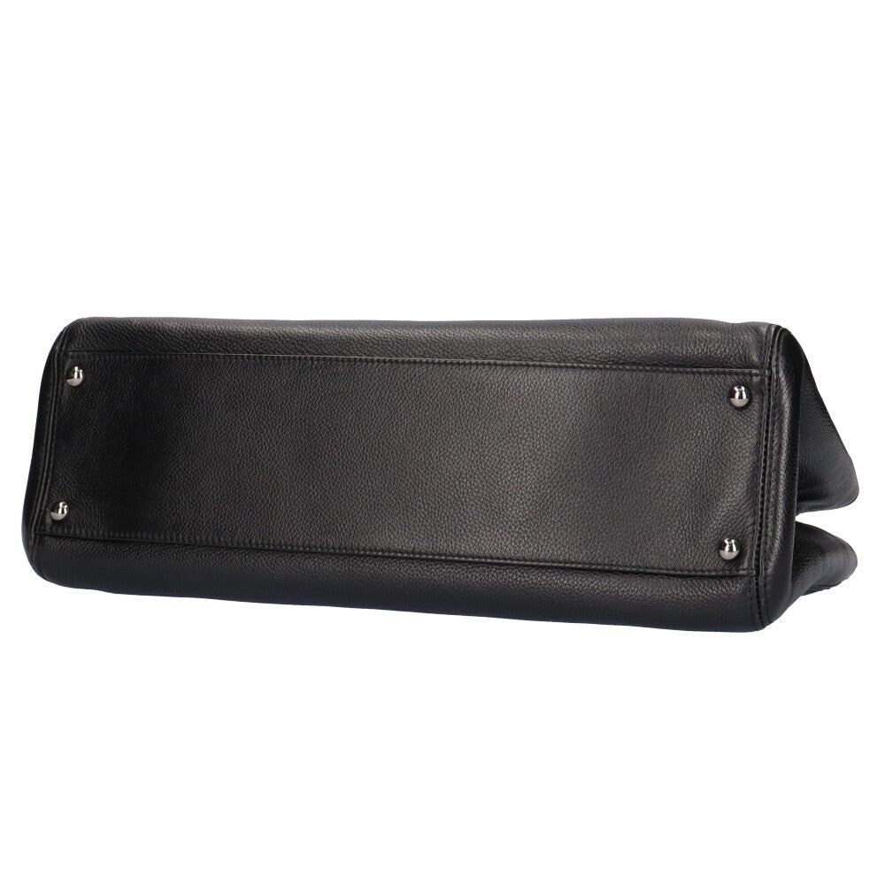 シャネル CHANEL エグゼクティブ トートバッグ カーフ ブラック