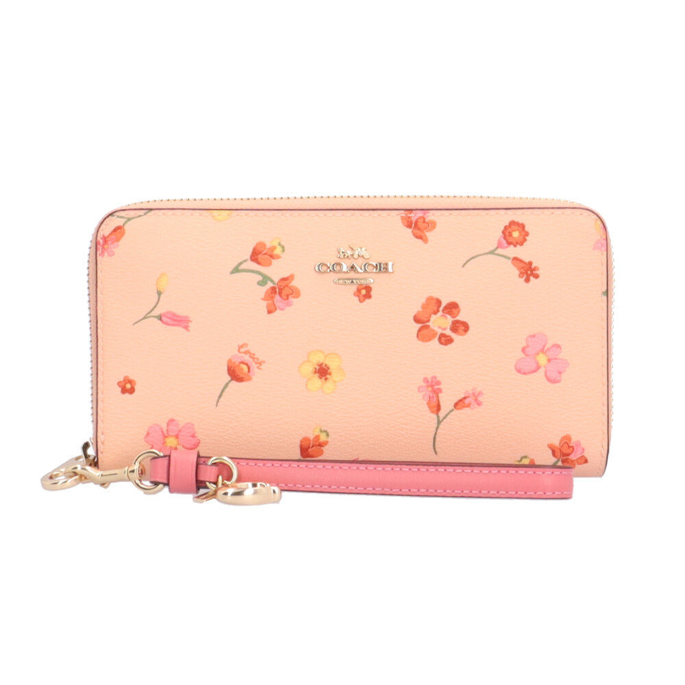 コーチ ミスティカルフローラルプリント 長財布 コーチ PVC C9714