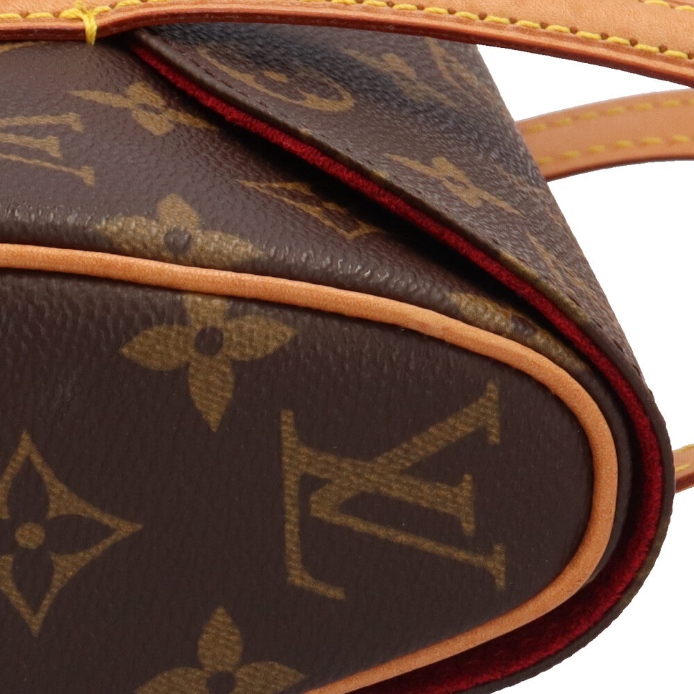 LOUIS VUITTON ルイヴィトン ソナチネ モノグラム ハンドバッグ モノグラムキャンバス ブラウン レディース 中古 –  【公式】リサイクルキング オンラインショップ