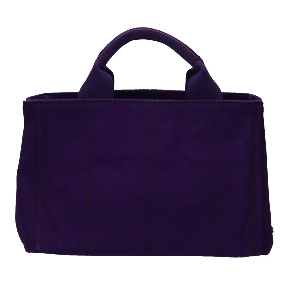 PRADA Canapa Tote PM Tote Bag Purple Women's Used – 【公式