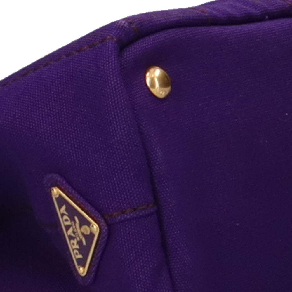 PRADA Canapa Tote PM Tote Bag Purple Women's Used – 【公式