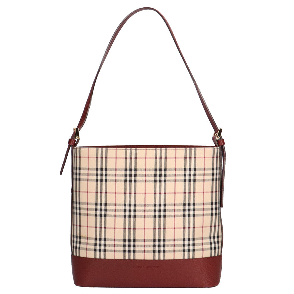 バーバリー BURBERRY ノバチェック ショルダーバッグ キャンバス ベージュ レディース 中古 【ショッピングローン36回無金利対象】 –  【公式】リサイクルキング オンラインショップ