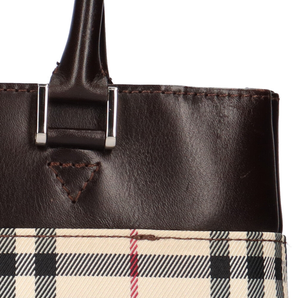 美品　BURBERRYメタリック巾着ハンドバッグノバチェック 楽天市場】バーバリー ノバチェック ハンドバッグの通販