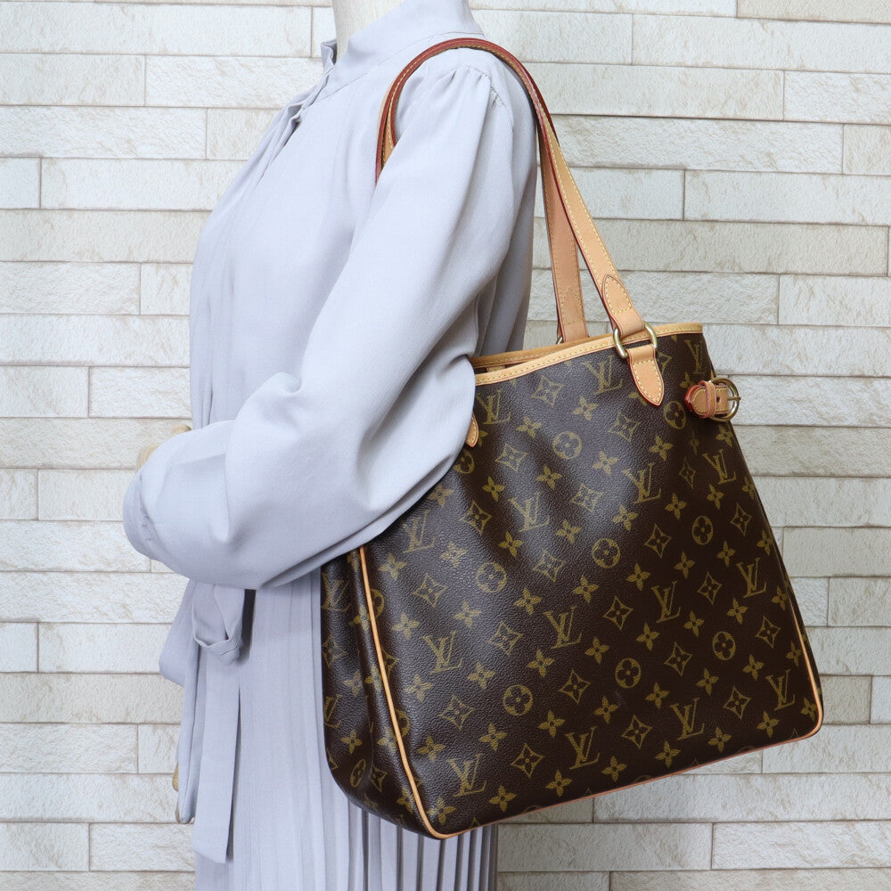 【987】LOUIS VUITTON モノグラム バティニョール レザー ハンドバッグ　ショルダーベルト付 ルイヴィトン LOUIS VUITTON バティニョールヴェルティカル モノグラム