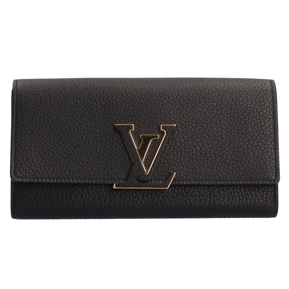 ルイヴィトン LOUIS VUITTON ポルトフォイユ・カプシーヌ トリヨン 長