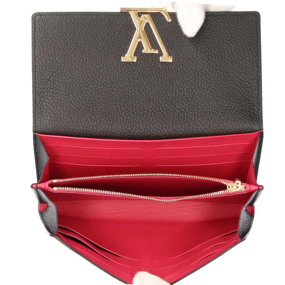 ルイヴィトン LOUIS VUITTON ポルトフォイユ・カプシーヌ トリヨン 長