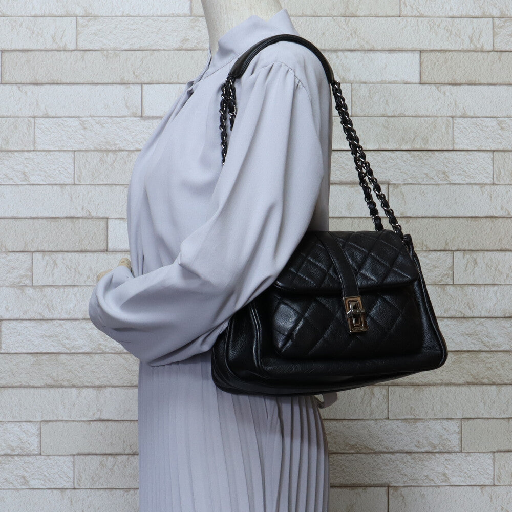 シャネル CHANEL チェーンショルダー ショルダーバッグ レザー