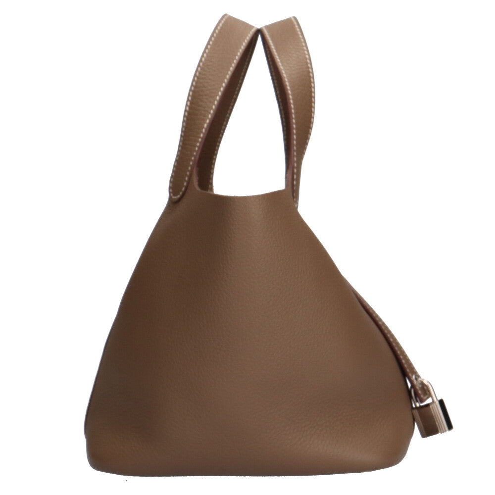 エルメス PM ピコタンロック ハンドバッグ トリヨンクレマンス