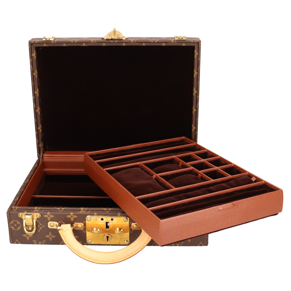 ルイヴィトン　ボワットビジュー　ジュエリーケース　トランク　ブラウン ルイヴィトン ボワットビジュー ジュエリーケース トランク ブラウン