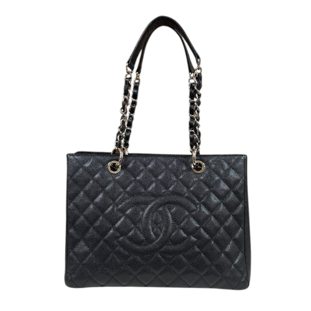 CHANEL シャネル GSTトート マトラッセ ショルダーバッグ キャビア 