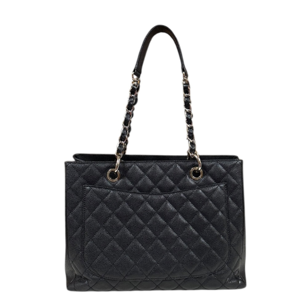 CHANEL シャネル GSTトート マトラッセ ショルダーバッグ キャビア  