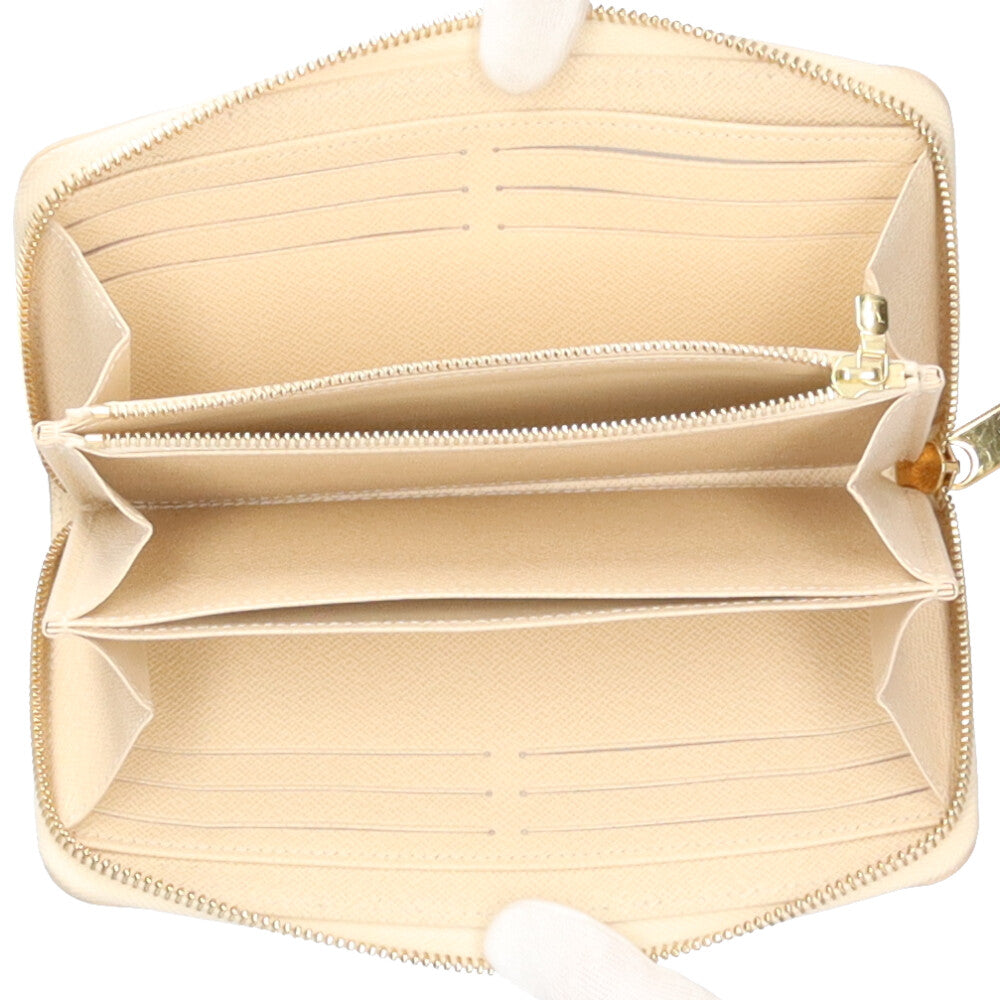 ルイヴィトン LOUIS VUITTON ジッピー ダミエ・アズール 長財布 ダミエ