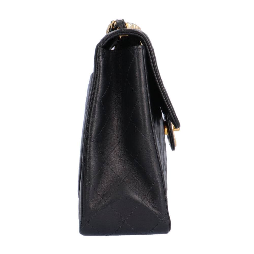 CHANEL シャネル デカマトラッセ34 ショルダーバッグ ラムスキン