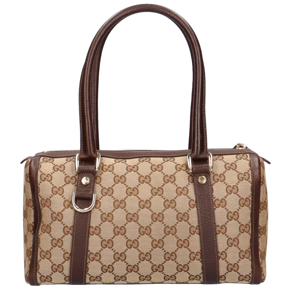 グッチ GUCCI アビー ボストンバッグ GGキャンバス ベージュ
