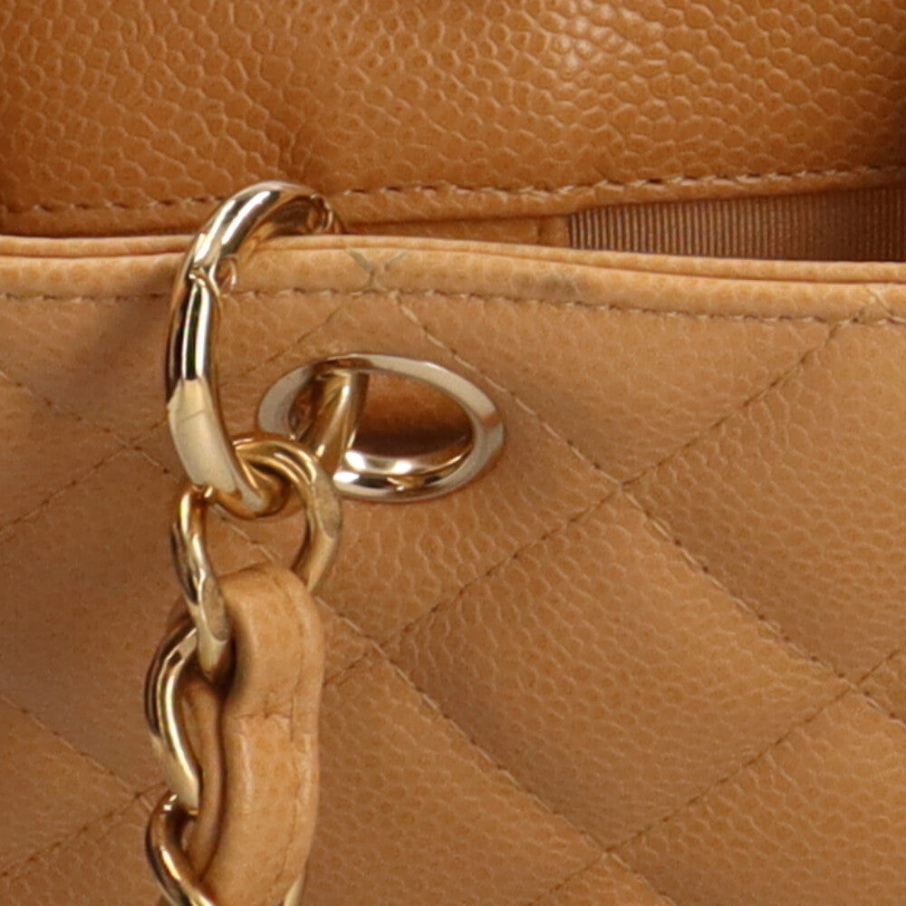 シャネル CHANEL PSTチェーントート ショルダーバッグ キャビアスキン