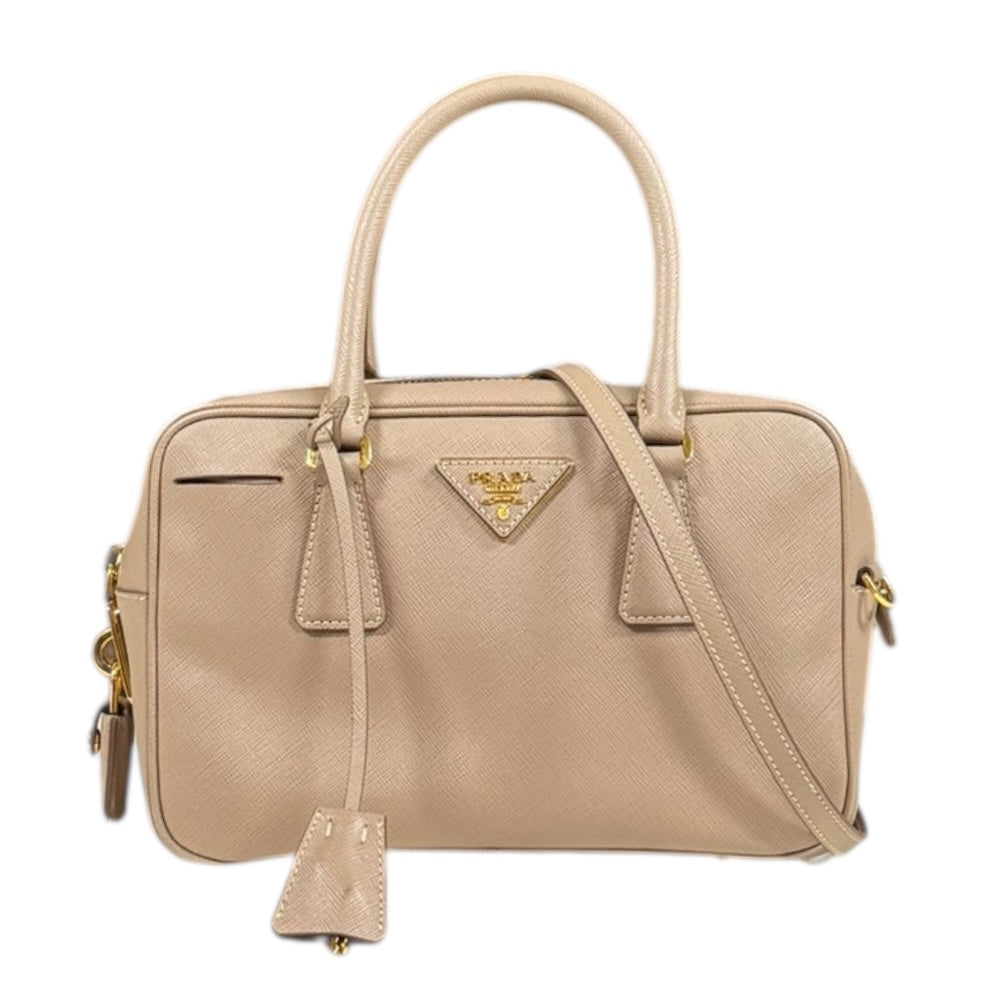 【新品】PRADA ショルダーバッグ　レディース　ベージュ PRADA プラダ ショルダーバッグ(2WAY仕様) ベージュ 1BA217 2ERX