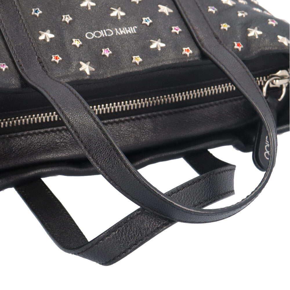 JIMMY CHOO ジミーチュウ スタースタッズ ミニサラ ショルダーバッグ